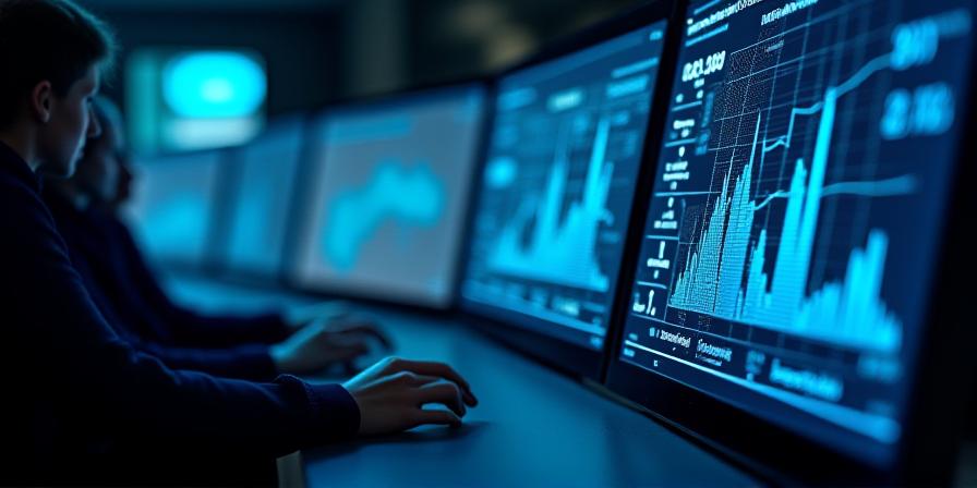 Logistics digital dashboard for supply chain tracking